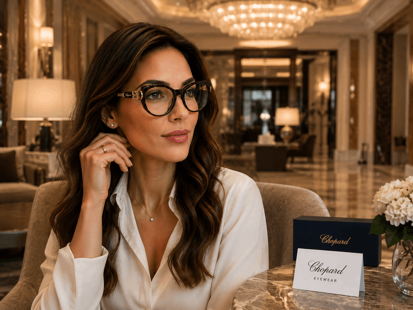 Chopard luxury frames showcased at Optical Gallery PGA in Palm Beach Gardens FL.